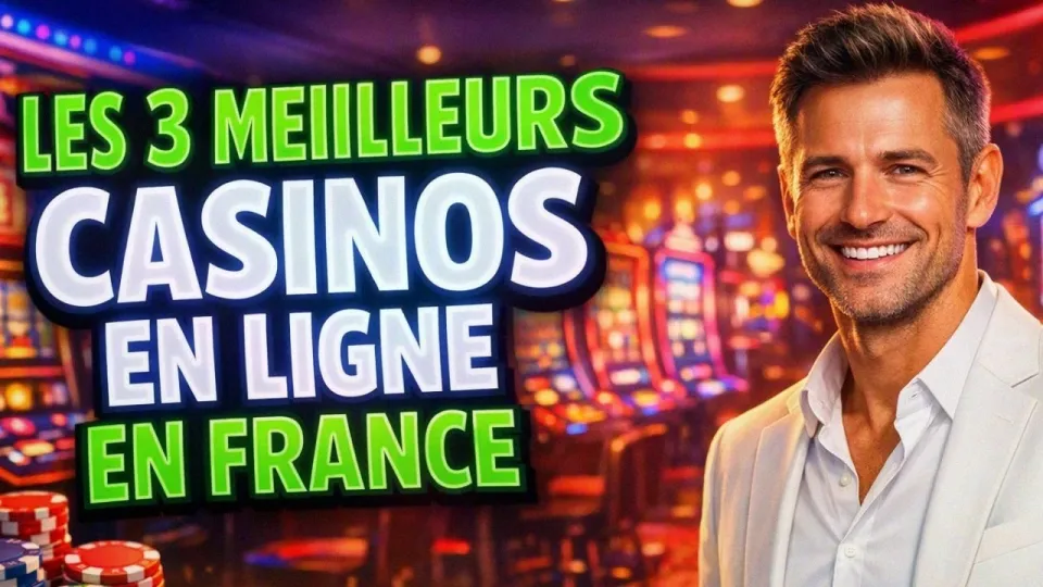 Top 3 casinos en ligne France avec meilleurs bonus et sécurité